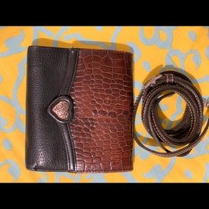 Brighton wallet with leather strap